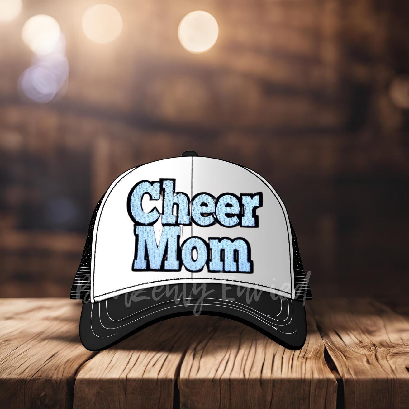 Trucker Hat PATCH- Cheer Mom  Great for Trucker Hats /Shirts/ Jean Jackets/Bags
