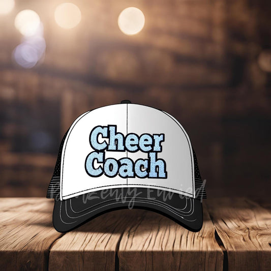 CHEER COACH Patch  Great for Trucker Hats /Shirts/ Jean Jackets/Bags