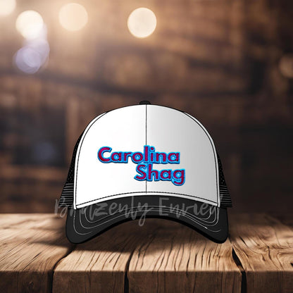 Trucker Hat PATCH- Carolina Shag Patch Great for Trucker Hats /Shirts/ Jean Jackets/Bag