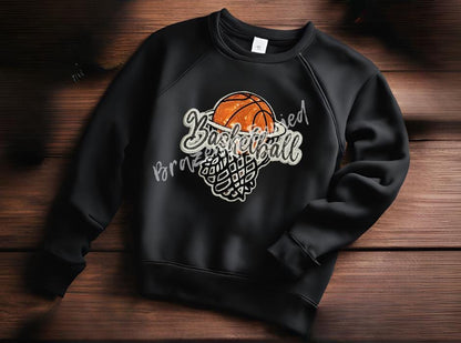 Basketball Patch| sequins basketball hoop patch | Beautiful Basketball Sequin and Chenille Patch