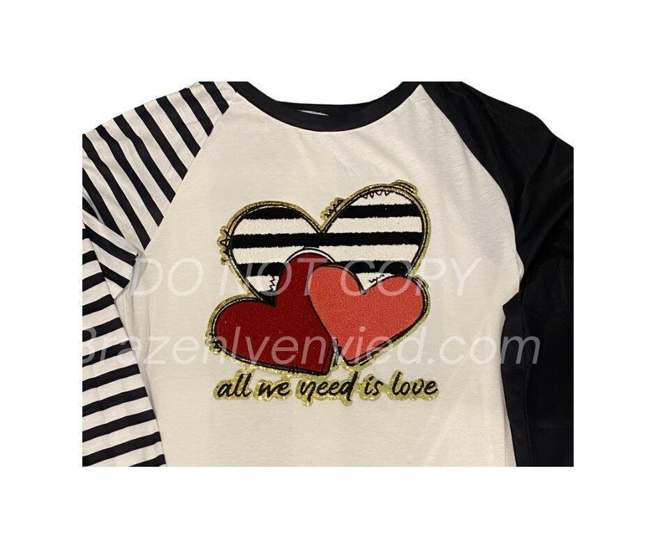 Heart Design -Patch Ready to Ship