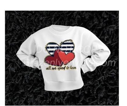 Heart Design -Patch Ready to Ship