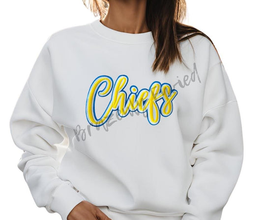 Embroidered Chiefs Patch