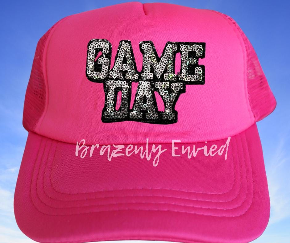 Hat Patch - Game Day Sequins Patch