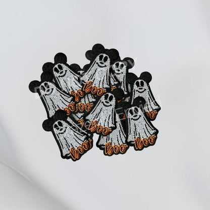 Hat Patch Sequins Ghost Patch great halloween patch