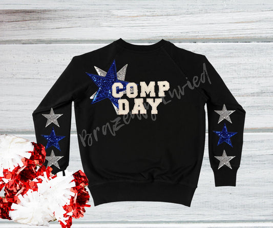 Comp Day Chenille Letter Patches Get in with the new Trend Get Comp ready with these single letter Patches Ready Immediate fast shipping