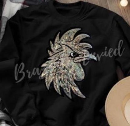 Rooster Patch Iron On Patch