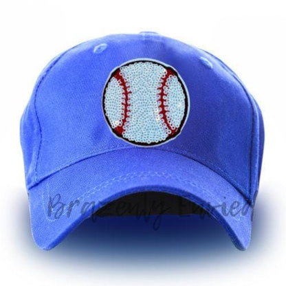 Hat PATCH- Sequins Baseball 2.5 inch Patch great for Trucker Hats /Shirts/ Jean Jackets/Bags