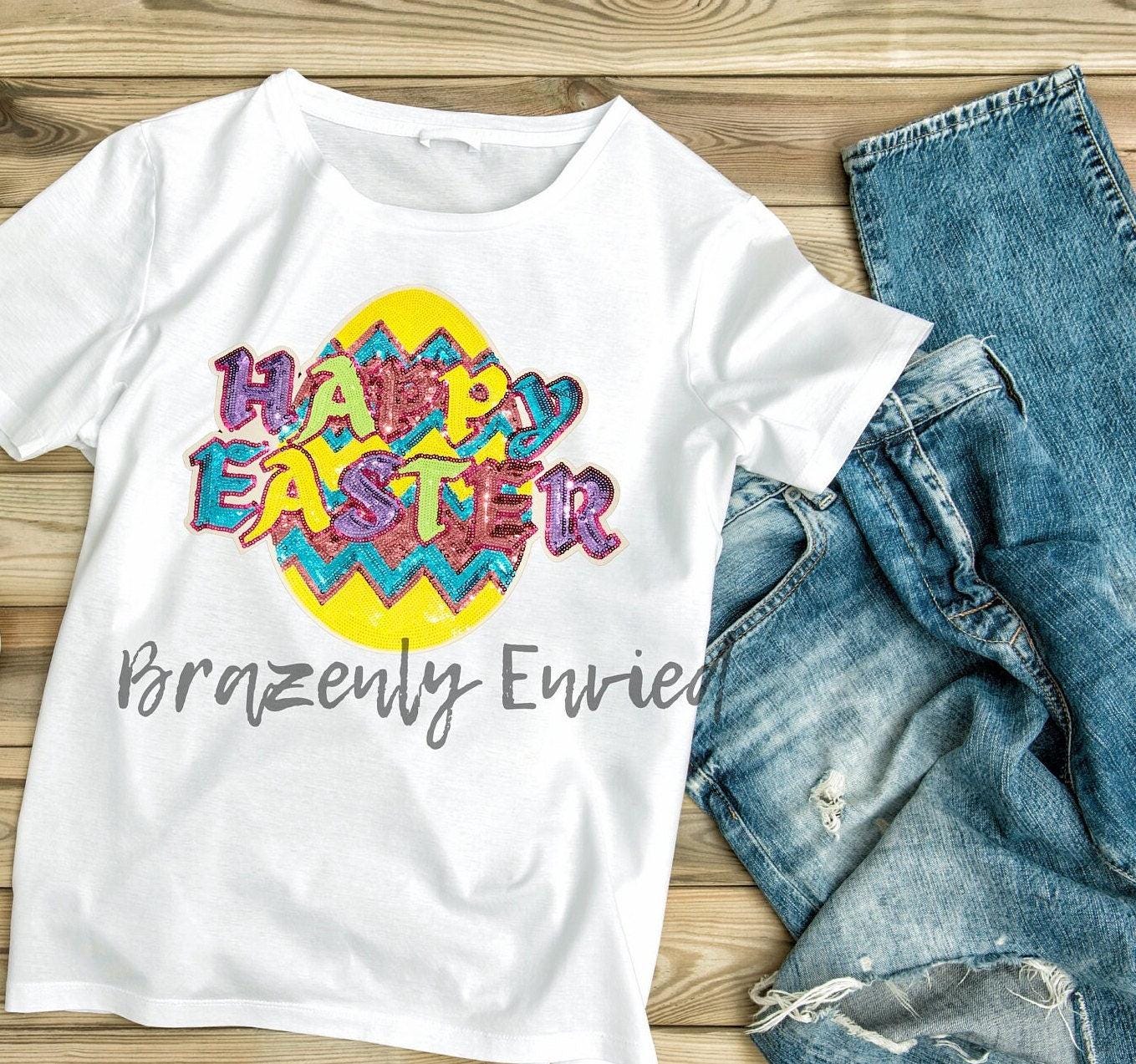 Easter Patch Great for Easter Family Shirts and Easter Gifts  Easter Patch