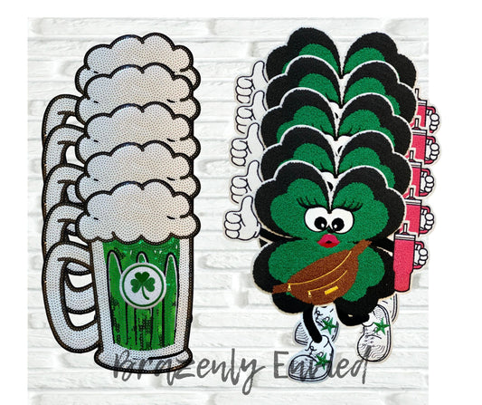 10 St. Patrick's Day Patch Bundle