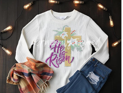 Easter Patch for Sweatshirts Easter Chenille Patch Great Easter Gift Easter Shirt Great for the Back of Jean Jacket