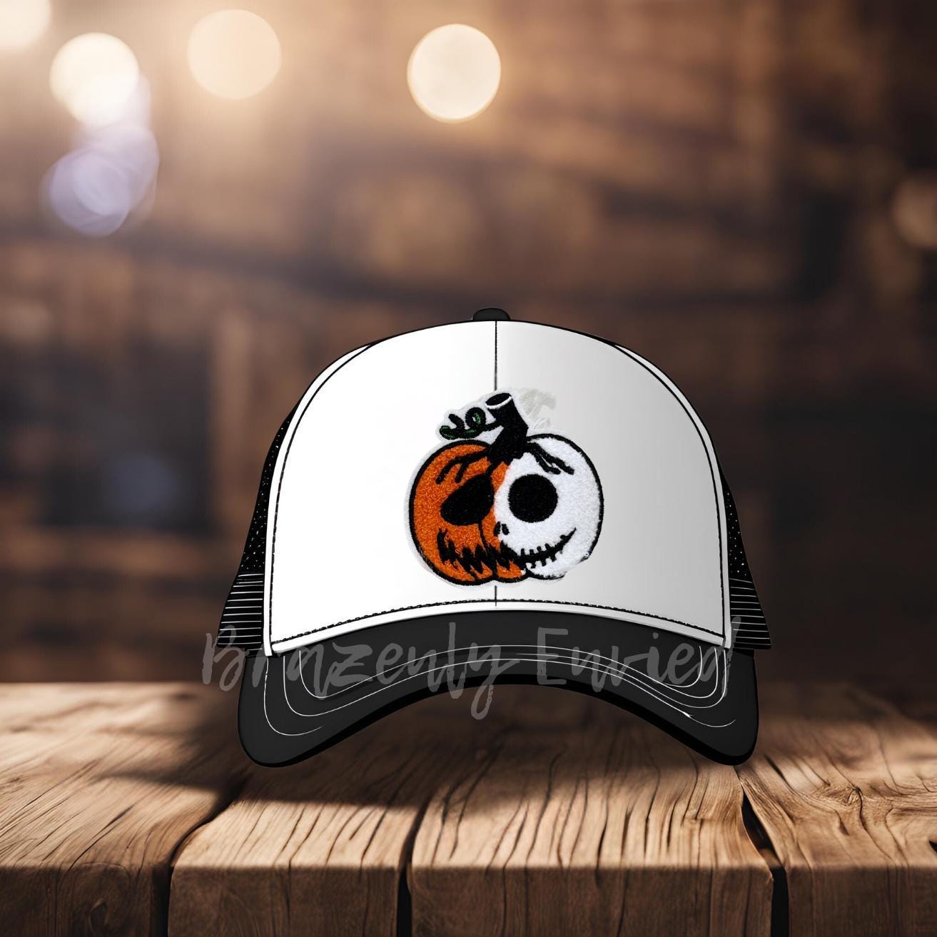 Pumpkin Patch | 1 Chenille Jack O Lantern Patch | (boo sold separately)