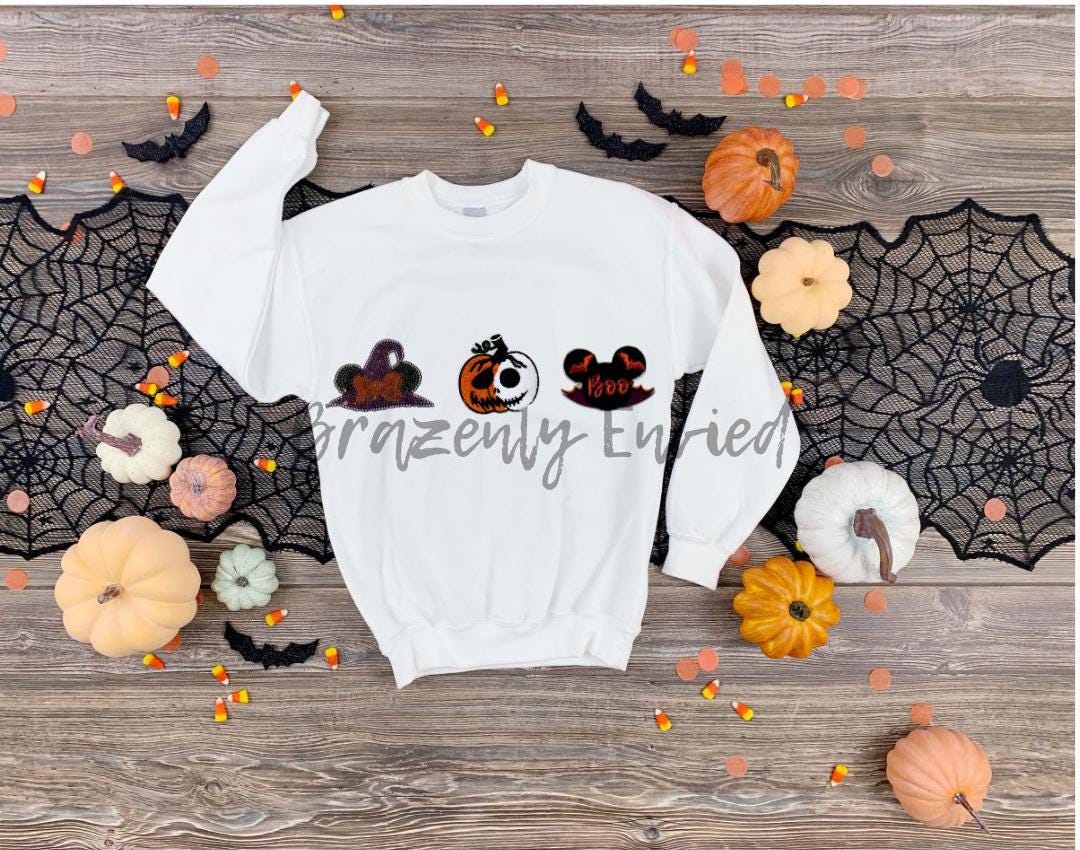 Pumpkin Patch | 1 Chenille Jack O Lantern Patch | (boo sold separately)