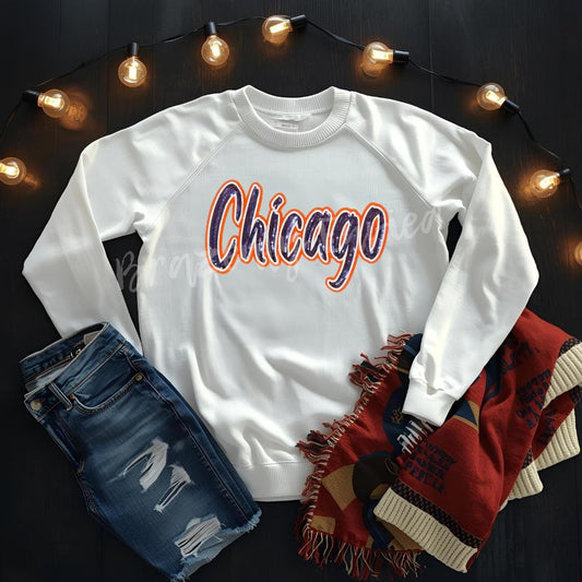 Chicago Sequins Patch