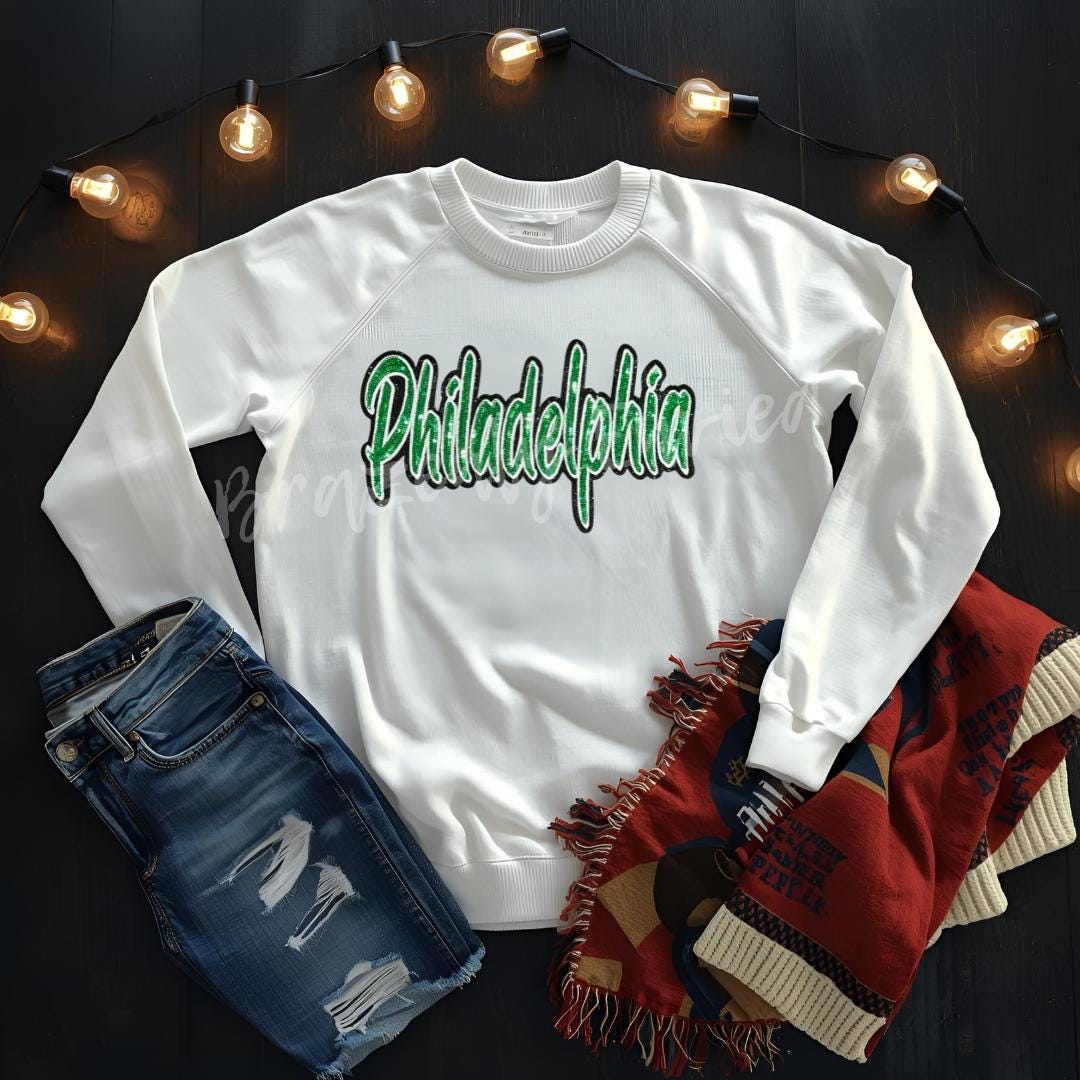 Philadelphia Sequins Patch