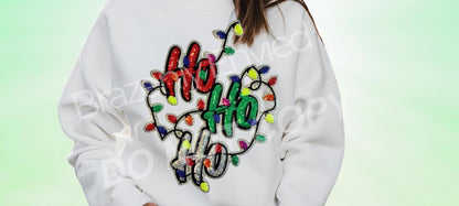 Ho Ho Ho Patch | Sequins Christmas Patch