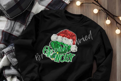 GRINCHY Patch Green Sequins-  Be classy and Sassy with this awesome Patch