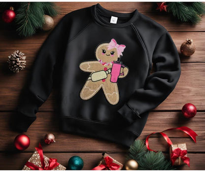 Gingerbread Chenille Patch| Iron On Ready