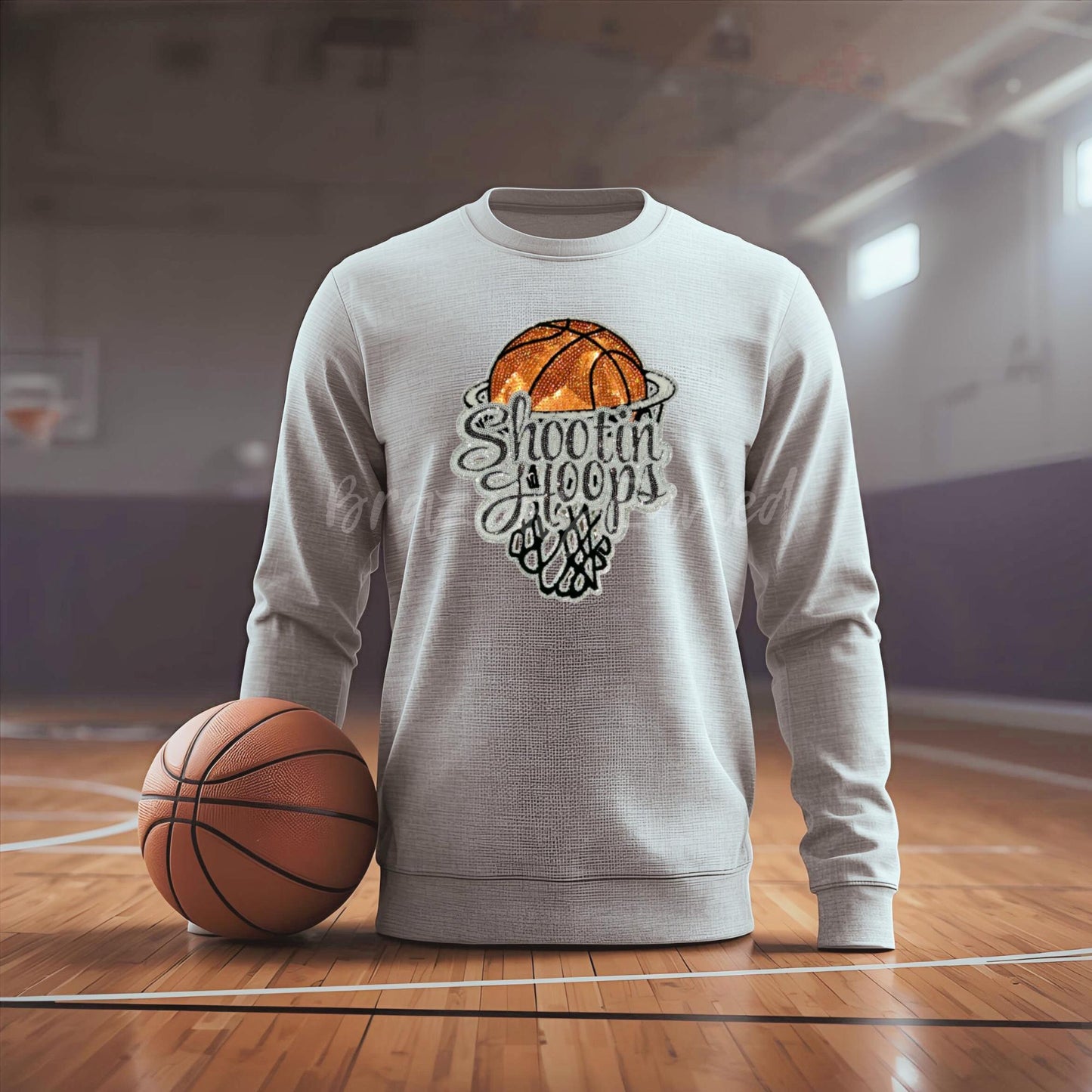 Basketball Patch| SHOOTIN HOOPS  PATCH