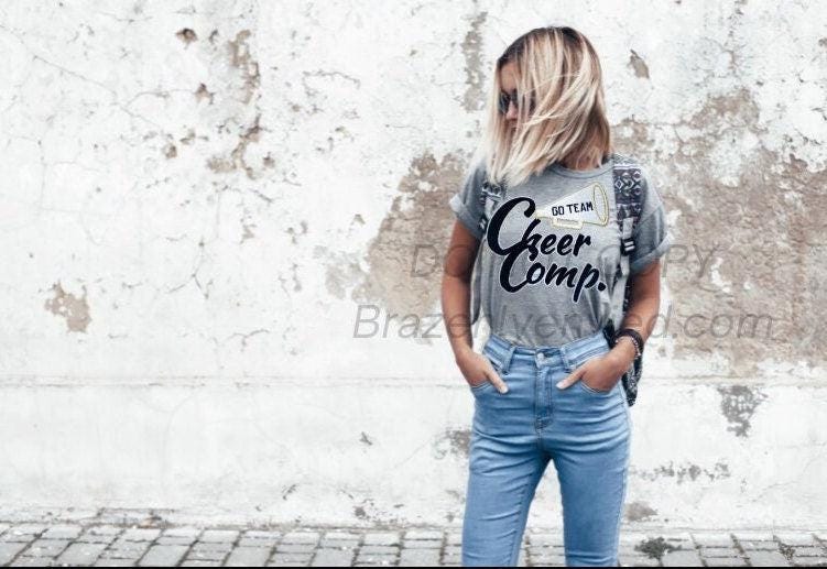 Sports =New Cheer Product Get Cheer Comp ready  embroidered and Chenille Patches Heat Pressed Ready Immediate fast shipping