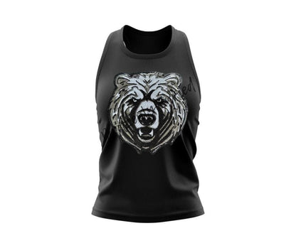 Bear Patch Mascot Iron On Applique