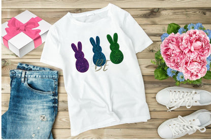 Easter Patch  Perfect for Easter Shirts 3 Easter Patches Sold as a group  Sequins Patch Immediate fast shipping