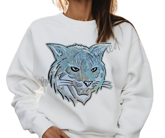 Bobcat Patch | Sequins Bobcat Patch
