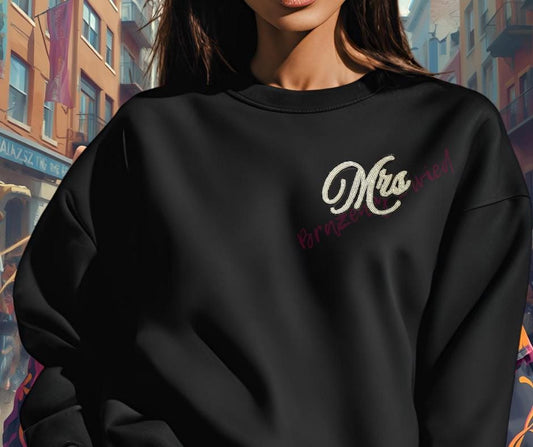 MRS Patch Sequins Iron On Applique