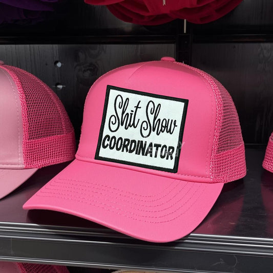 Hat Patch Sh*t Show Coordinator (3.H x 3.25"W)