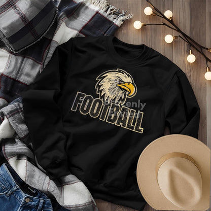 Eagle Patch Sequin  Iron On Football Applique