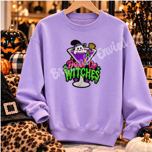 Drink Up Witches Halloween Patch | Halloween Iron On