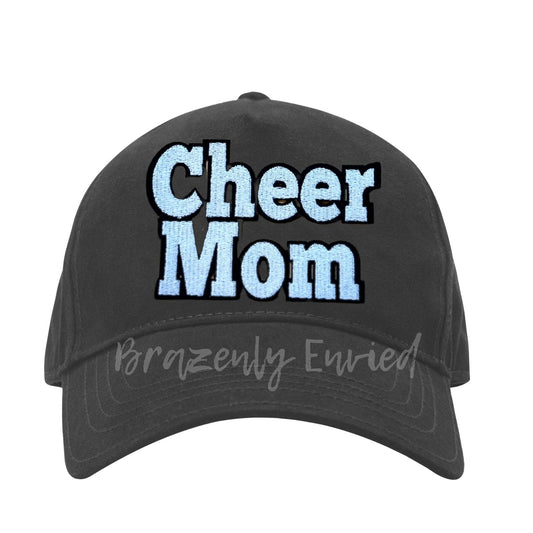 Trucker Hat PATCH- Cheer Mom  Great for Trucker Hats /Shirts/ Jean Jackets/Bags